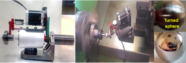 Sphere Lapping Attachment for CNC Lathe